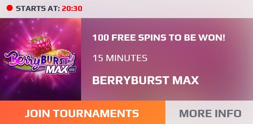 NetBet gokkasten toernooi Berry Burst