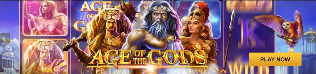 Age of the Gods thema gokkasten